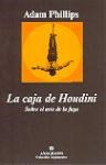 Papel CAJA DE HOUDINI SOBRE EL ARTE DE LA FUGA (COLECCION ARG  UMENTOS 296)