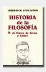 Papel HISTORIA DE LA FILOSOFIA 9 DE MAINE DE BIRAN A SARTRE (ARIEL FILOSOFIA)