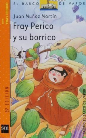 Papel FRAY PERICO Y SU BORRICO (BARCO DE VAPOR NARANJA) (9 AÑOS)