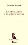 Papel EDUCACION Y EL ORDEN SOCIAL (LIBROS DEL SISIFO)