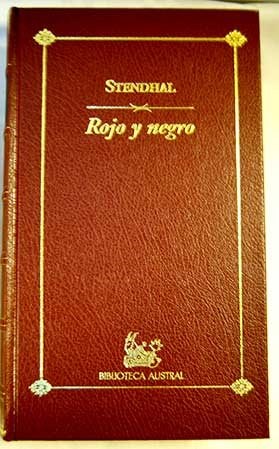 Papel ROJO Y NEGRO (BIBLIOTECA AUSTRAL) (CARTONE)