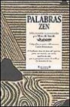 Papel PALABRAS ZEN (COLECCION PALABRAS) (CARTONE)