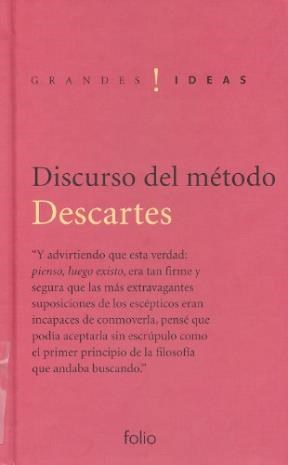 Papel DISCURSO DEL METODO (COLECCION GRANDES IDEAS) (CARTONE)