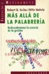 Papel MAS ALLA DE LA PALABRERIA (CLASICOS DEL MANAGEMENT)