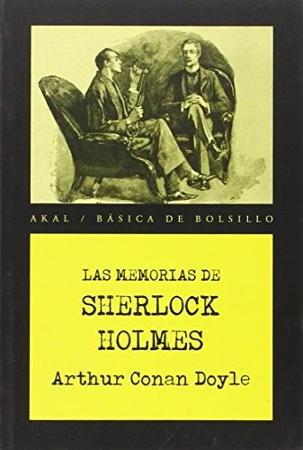 Papel MEMORIAS DE SHERLOCK HOLMES (COLECCION BASICA DE BOLSILLO)