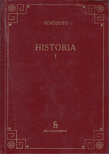 Papel HISTORIA I (HERODOTO) (BIBLIOTECA GREDOS) (CARTONE)