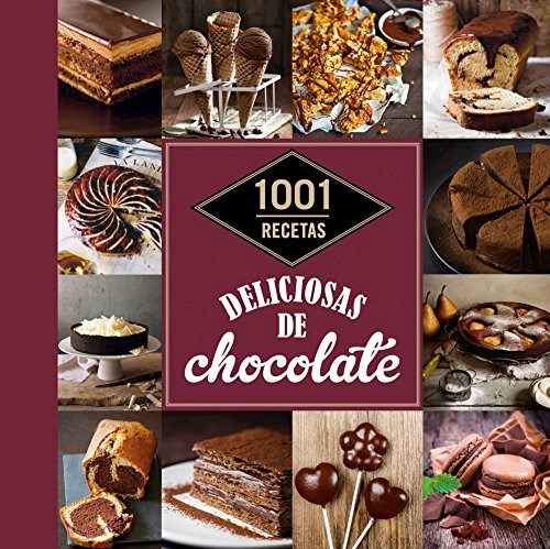 Papel 1001 RECETAS DELICIOSAS DE CHOCOLATE (CARTONE)