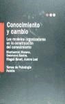 Papel CONOCIMIENTO Y CAMBIO (TEMAS DE PSICOLOGIA 54005)