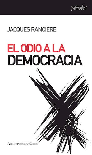 Papel ODIO A LA DEMOCRACIA