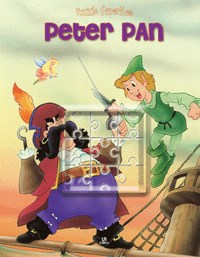 Papel PETER PAN (PUZZLE FAVORITOS)(CARTONE ACOLCHADO)