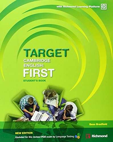 Papel TARGET CAMBRIDGE ENGLISH FIRST STUDENT'S BOOK RICHMOND (NOVEDAD 2019)