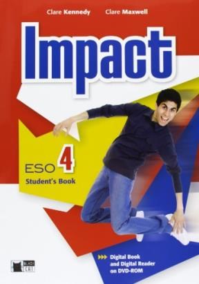 Papel IMPACT 4 ESO STUDENT'S BOOK (DIGITAL BOOK AND DIGITAL R  EADER ON DVD-ROM) (BLACK CAT)