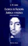 Papel ESCRITOS DE FILOSOFIA JURIDICA Y POLITICA