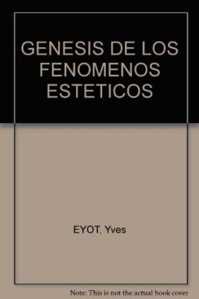 Papel GENESIS DE LOS FENOMENOS ESTETICOS