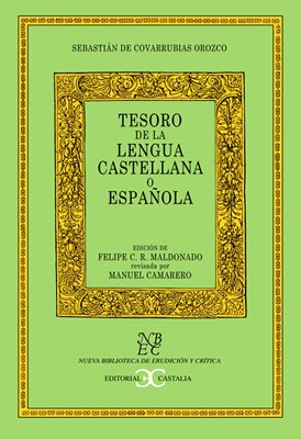 Papel TESORO DE LA LENGUA ESPAÑOLA O CASTELLANA