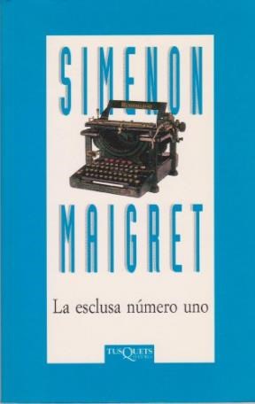 Papel ESCLUSA NUMERO UNO (COLECCION MAIGRET)