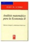 Papel ANALISIS MATEMATICO PARA LA ECONOMIA II CALCULO INTEGRA