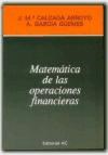 Papel MATEMATICA DE LAS OPERACIONES FINANCIERAS