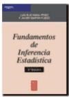 Papel FUNDAMENTOS DE INFERENCIA ESTADISTICA (2 EDICION)