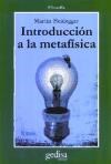 Papel INTRODUCCION A LA METAFISICA (FILOSOFIA SERIE CLADEMA)