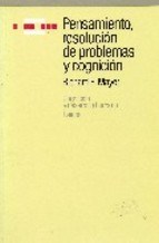 Papel PENSAMIENTO RESOLUCION DE PROBLEMAS Y COGNICION (COGNICION Y DESARROLO HUMANO 16012)