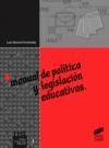 Papel MANUAL DE POLITICA Y LEGISLACION EDUCATIVAS