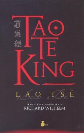 Papel TAO TE KING (TRADUCIDO POR WILHELM RICHARD) (CARTONE)
