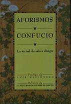 Papel AFORISMOS  (CONFUCIO)  LA VIRTUD DE SABER DIRIGIR (CARTONE)