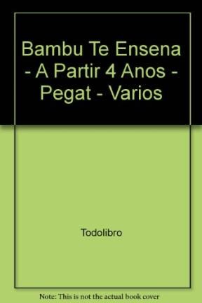 Papel BAMBU TE ENSEÑA C/PEGATINAS [2 TITULOS]