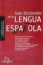 Papel GRAN DICCIONARIO DE LA LENGUA ESPAÑOLA (CARTONE) (REAL ACADEMIA ESPAÑOLA)