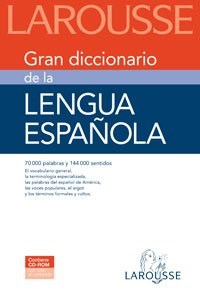 Papel GRAN DICCIONARIO DE LA LENGUA ESPAÑOLA (CONTIENE CD-ROM  ) (CARTONE)