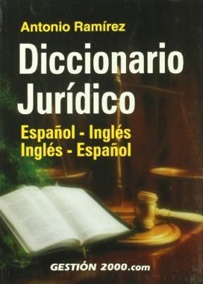 Papel DICCIONARIO JURIDICO ESPAÑOL - INGLES