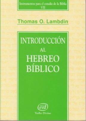 Papel INTRODUCCION AL HEBREO BIBLICO