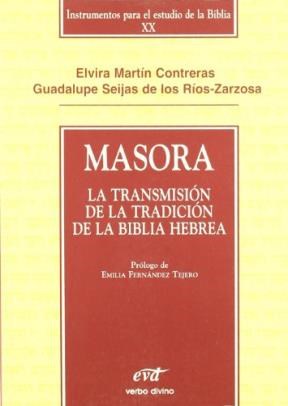 Papel MASORA LA TRANSMISION DE LA TRADICION DE LA BIBLIA HEBR  EA
