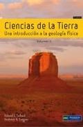 Papel CIENCIAS DE LA TIERRA UNA INTRODUCCION A LA GEOLOGIA FISICA (VOLUMEN 2) [8 EDICION]