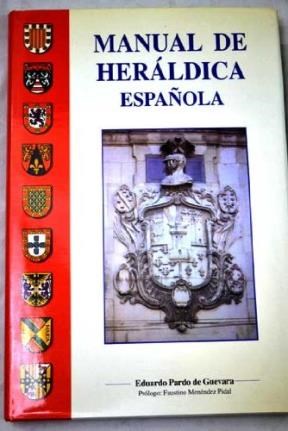 Papel MANUAL DE HERALDICA ESPAÑOLA (ENCUADERNADO)