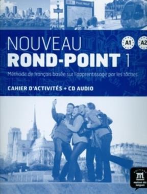 Papel NOUVEAU ROND POINT 1 CAHIER D'ACTIVITIES (C/CD) (A1/A2)