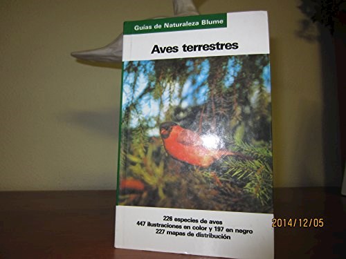 Papel AVES TERRESTRES (GUIAS DE NATURALEZA BLUME)
