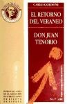 Papel RETORNO DEL VERANEO - DON JUAN TENORIO