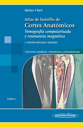 Papel ATLAS DE BOLSILLO DE CORTES ANATOMICOS (TOMO 3) TOMOGRAFIA COMPUTARIZADA Y RESONANCIA MAGNETICA