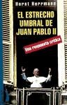 Papel ESTRECHO UMBRAL DE JUAN PABLO II