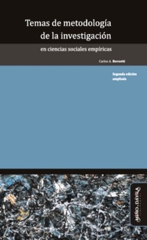 Papel TEMAS DE METODOLOGIA DE LA INVESTIGACION EN CIENCIAS SOCIALES EMPIRICAS (2 EDICION AMPLIAD