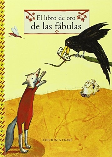 Papel LIBRO DE ORO DE LAS FABULAS (COLECCION LIBROS DE ORO) (ILUSTRADO) (CARTONE)