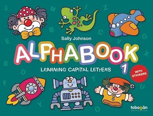 Papel ALPHABOOK 1 LEARNING CAPITAL LETTERS [WITH STICKERS] (COLECCION ACTIVIDADES)