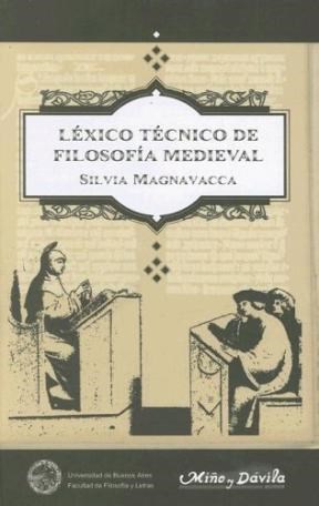 Papel LEXICO TECNICO DE FILOSOFIA MEDIEVAL (CARTONE)