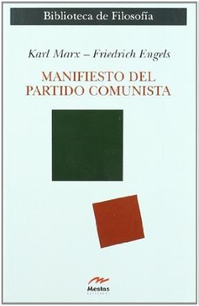 Papel MANIFIESTO DEL PARTIDO COMUNISTA (BIBLIOTECA DE FILOSOFÍA)