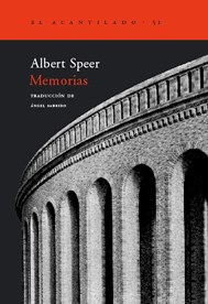 Papel MEMORIAS (SPEER ALBERT)(EL ACANTILADO 51) (CARTONE)