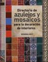 Papel DIRECTORIO DE AZULEJOS Y MOSAICOS PARA LA DECORACION (CARTONE)
