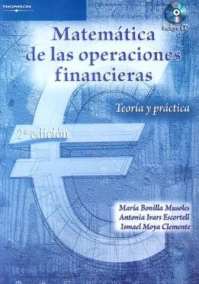 Papel MATEMATICA DE LAS OPERACIONES FINANCIERAS TEORIA Y PRACTICA (2 EDICION)