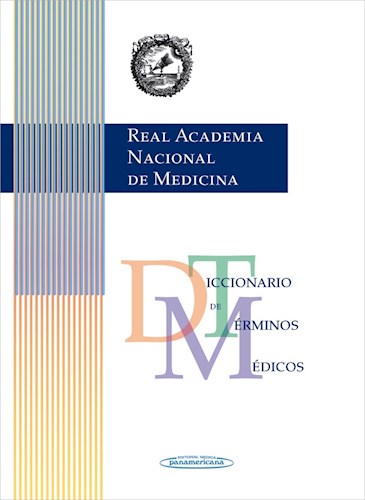 Papel DICCIONARIO DE TERMINOS MEDICOS (REAL ACADEMIA NACIONAL  DE MEDICINA) (CARTONE)